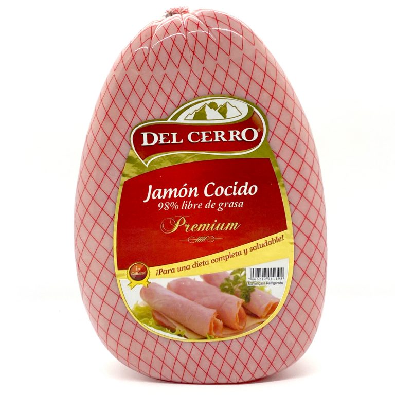 Jamón Cocido 98% Libre Grasa